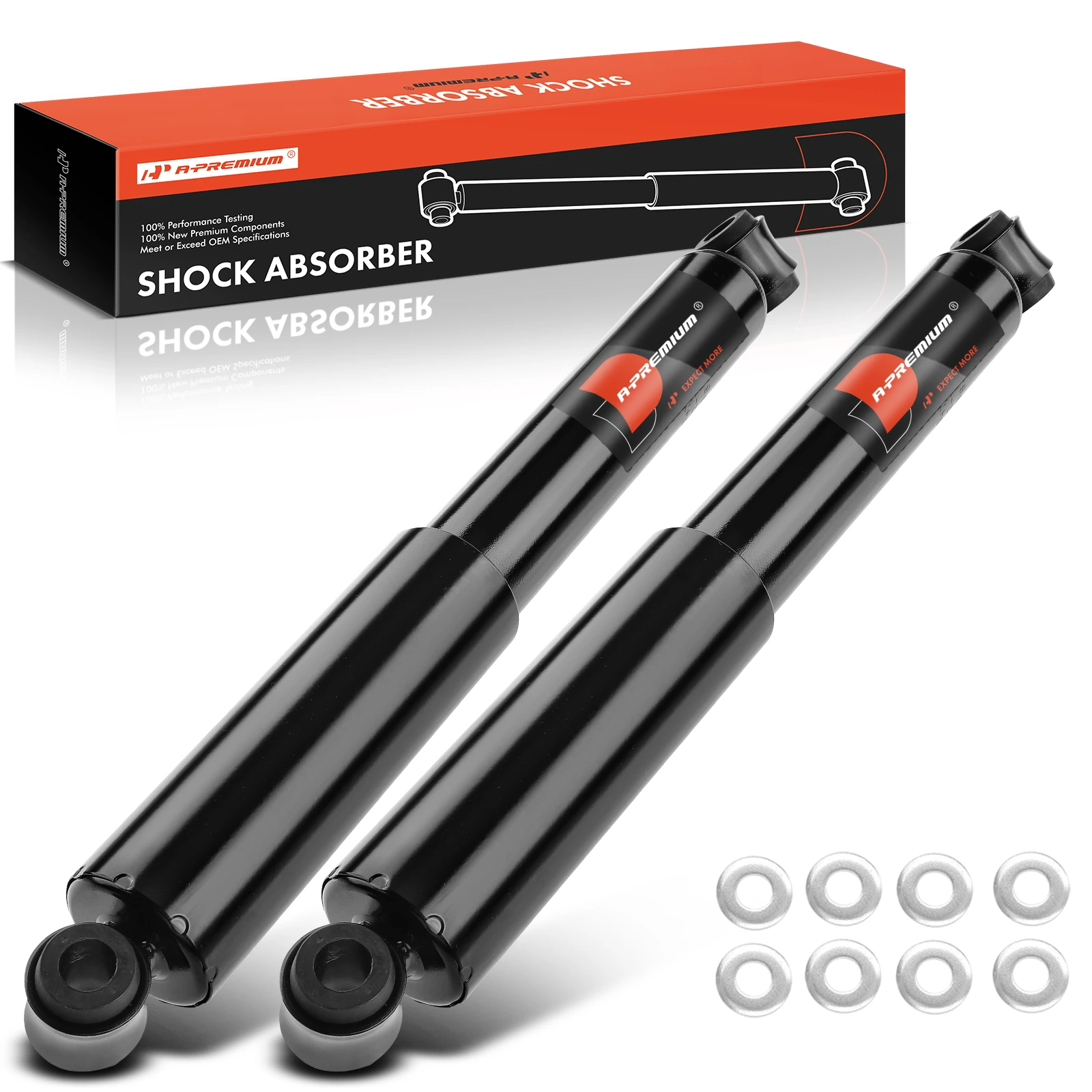 2 Pcs Front Shock Absorber